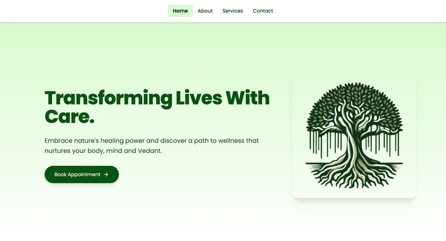 The Banyan Branch website